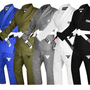 FISTRAGE Jiu Jitsu Gi Patch BJJ Brazilian Suite for Adult MMA Uniform with Belt