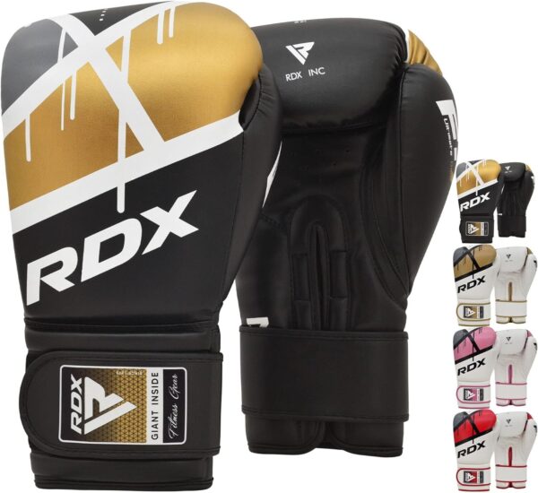 Boxing Gloves by RDX, Muay Thai Heavy bag Punching Gloves, Training Boxing Glove