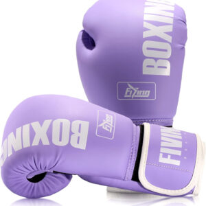 Pro Style Boxing Gloves for Women, PU Leather, Training Muay Thai,Sparring,Fight