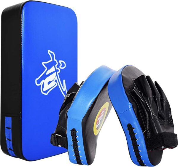 Taekwondo Kick Shield - Muay Thai MMA Karate Kickboxing Training Pads - Curved L