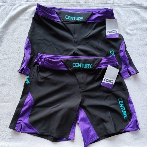 2 Pairs of CENTURY Shorts Spider Monkey MMA Fight Martial Arts Shorts 8 Women