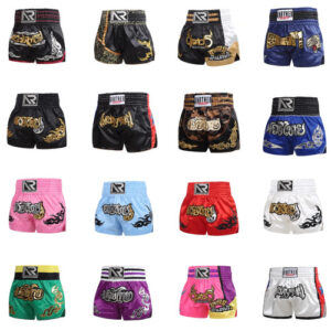 Muay Thai Shorts Traditional Thai Boxing Short Martial Art MMA Training Clothing