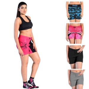 Koyes MMA BJJ Womens No Gi Grappling Competition Fight Shorts Fitness Yoga Short