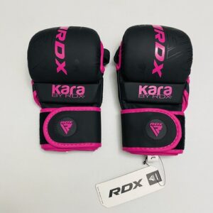 Kara by RDX Women's Training Kickboxing Muay Thai MMA Gym Gloves Black Size M/L