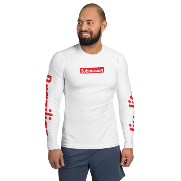 Submission Brazilian Jiu-Jitsu BJJ Gi No-gi Nogi MMA Long Sleeve Rash Guard