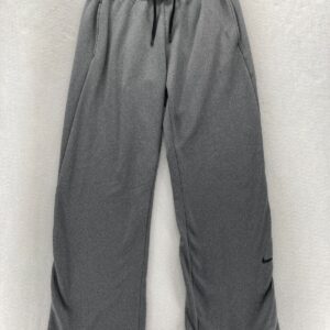 Nike Therma Fit Training Pants Women's Small Gray Fleece Lined Sweatpants Track