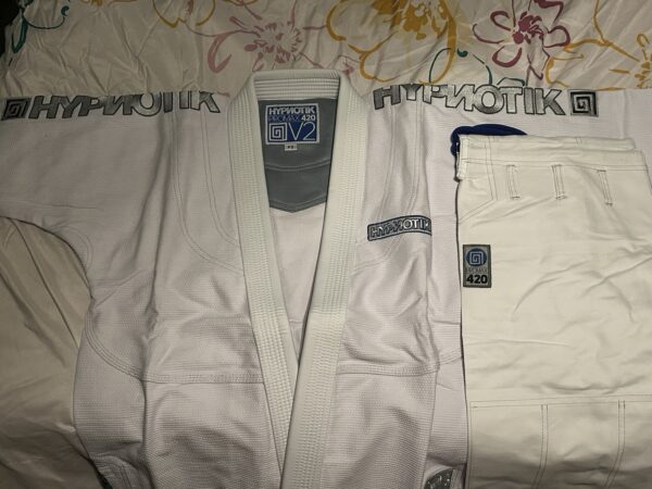 Hypnotik Women’s ProMax 420 V2 White Gi Size F3 BJJ Brazilian Jiu-jitsu