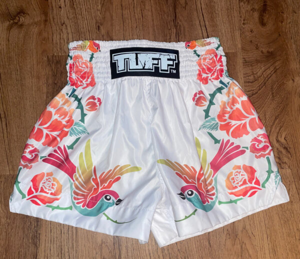 NEW NWT Tuff Sport Boxing Martial Arts MMA & Boxing Training Shorts Women LARGE