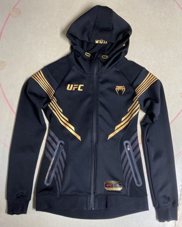 UFC Venum Hoodie Womens Small Sweatshirt Full Zip Mixed Martial Arts MMA Fight
