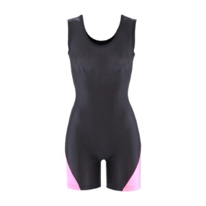 Matman Wrestling Singlet Womens Girls Delta Black Pink Weightlifting Made in USA