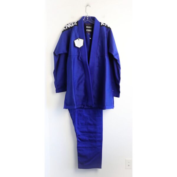 New Women's Jiu Jitsu Gi Kimono Pants 2 pc blue jacket martial arts white belt