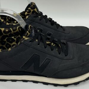 New Balance 501 Women’s Shoes Sneakers Size 8 Black Matt Leopard Arloren WL501GB