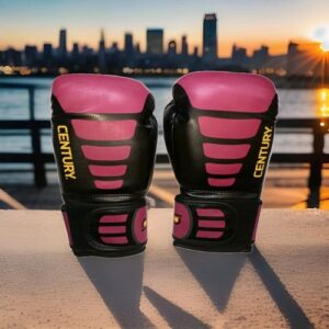 Women's Boxing / Kick Boxing Gloves Century Brave Black And Hot Pink NWT