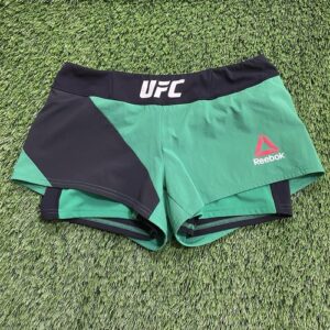 Reebok UFC CrossFit Women’s Green Octagon Speedwick Performance Shorts 28” MMA