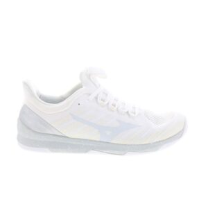 Mizuno TC-01 31GD190101 Womens White Canvas Athletic Cross Training Shoes