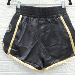 NEW Athena Artemisia Muay Thai Shorts in Black & Gold Womens Size Medium US