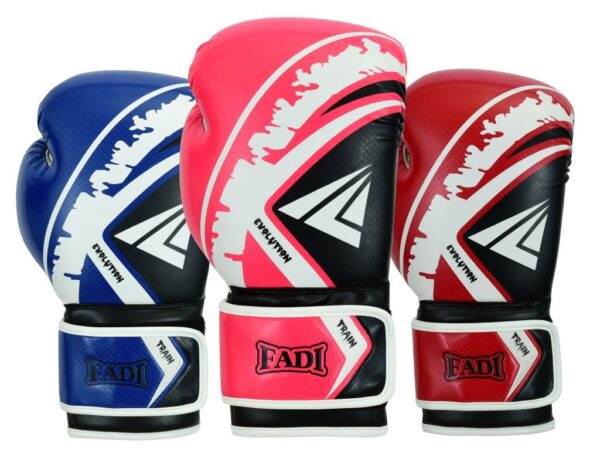 FADI Train Evolution Boxing Gloves MMA Muay Thai Sparring Kickboxing Training