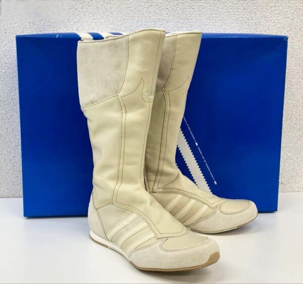 Vintage Adidas Midiru High Boxing Leather Boots Y2K Women’s Size 6.5 NEW!