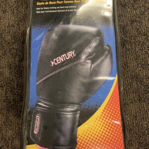 Century 10 Oz Black Pink Kick Boxing Gloves Women's Training