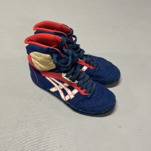 ASICS Women's MATBLAZER Wrestling Shoes, 6, White/Champagne