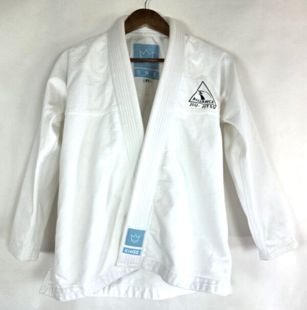 Kingz The One Jiu-Jitsu Gi White-Women's F1-Alliance BJJ-Brazilian Jiu Jitsu