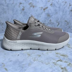 Skechers Go Walk Goga Mat Women's Size 9.5 Navy Goga Mat Shoes 124468 Bungee