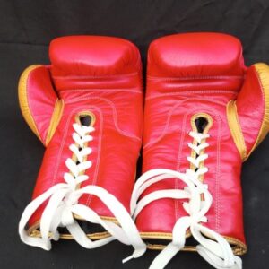 Professional Boxing Gloves Sparring Gloves cowhide leather metallic color 10oz