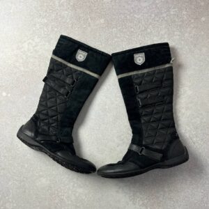 DDP Vintage Esprit Y2K  Women's Leather Suede / Nylon Boxing High Shoes