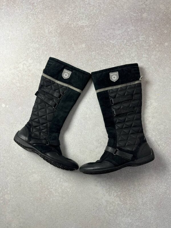 DDP Vintage Esprit Y2K  Women's Leather Suede / Nylon Boxing High Shoes