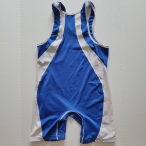 Brute Wrestling Womens Singlet Blue/White Adult Size XL