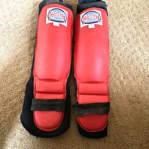 Combat Sports International padded shin guard protection adult large kick boxing
