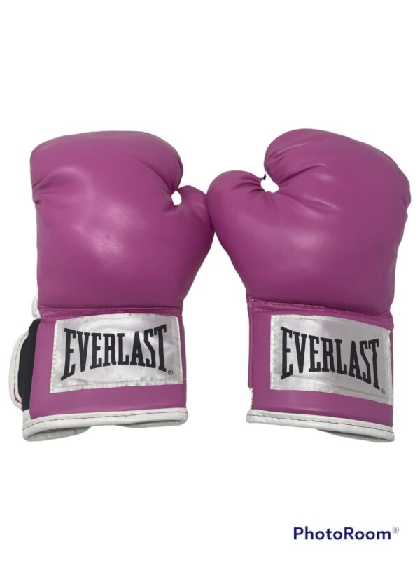 Everlast Boxing Gloves Women's Pro Style Training  12 oz Pink Hand Strap