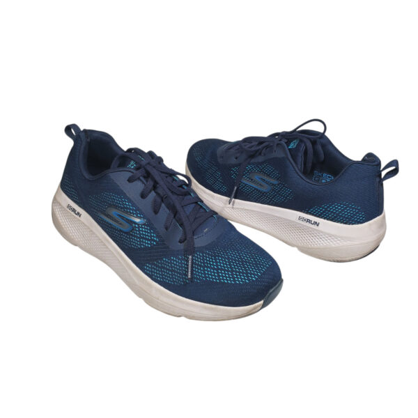 Skechers Air Cooled Goga Mat Shoes Women's 8.5 Navy Blue Go-Run Running Athletic