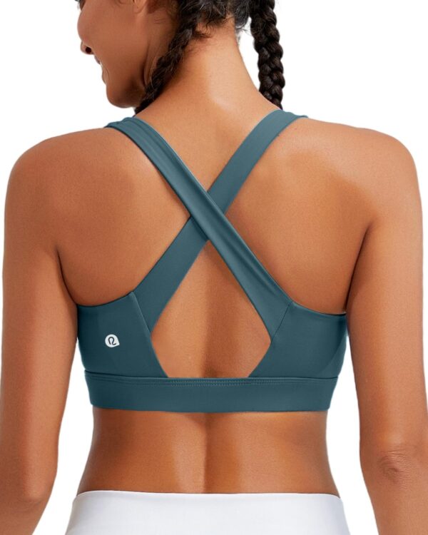 RUNNING GIRL High Impact Sports Bras for Women, High Support Running Sports Bra