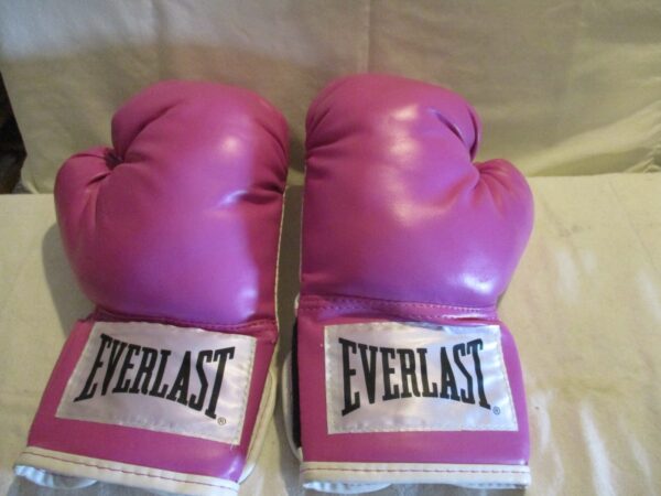 Everlast Boxing Gloves Advanced Pro Style Training Gloves Women Pink
