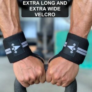 Weight Lifting Wrist Wraps Power Training Gym Workout Support Strap Extra Strong