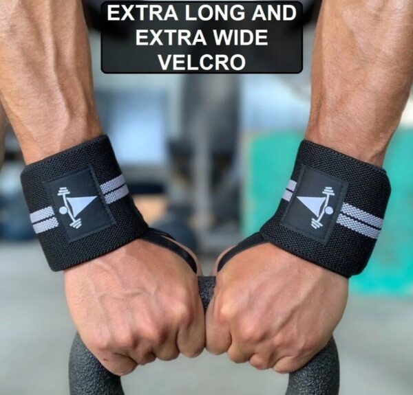 Weight Lifting Wrist Wraps Power Training Gym Workout Support Strap Extra Strong
