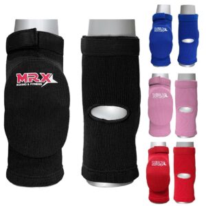 Mauy Thai Elbow Support Pads MMA Boxing Material Arts Arm Padded Protector Guard