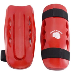 Right Punch Dipped Foam Shin Guards – Lightweight Protection for Kickboxing