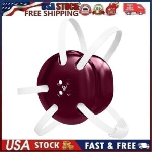 Great Call Athletics | Classic Wrestling Headgear w/White Straps Earguard Maroon