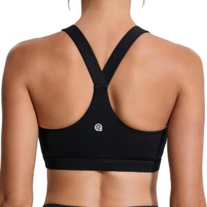 RUNNING GIRL Sports Bras for Women, Molded Cup High Impact Sports Bra Workout Bras for Women High Support Racerback