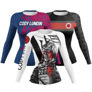 Women's Brazilian Jiu-Jitsu Long Sleeve Rash Guard For MMA BJJ Rashguard NoGi