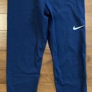 NWT Nike Pro Dri-Fit 7/8 Training Compression Pants Women's Navy