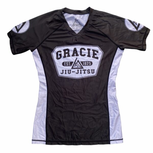 Gracie University Jiu-Jitsu Classic Short-Sleeve Rashguard V3 (Women) Size Small