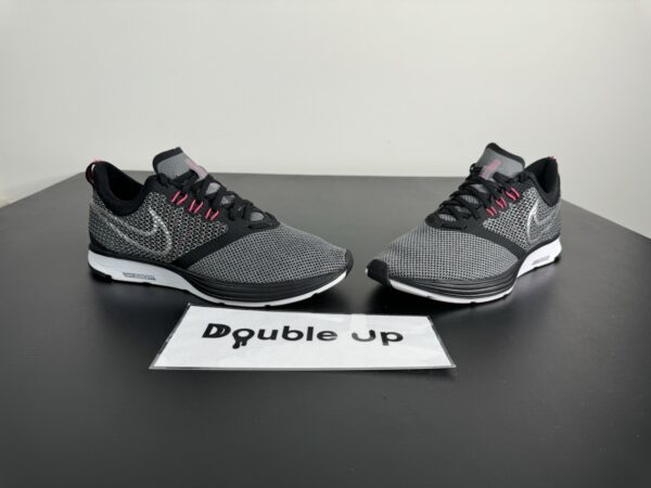 Nike Zoom Strike Gray Pink Mesh Running Sneakers Women's Size 8.5 AJ0188-005