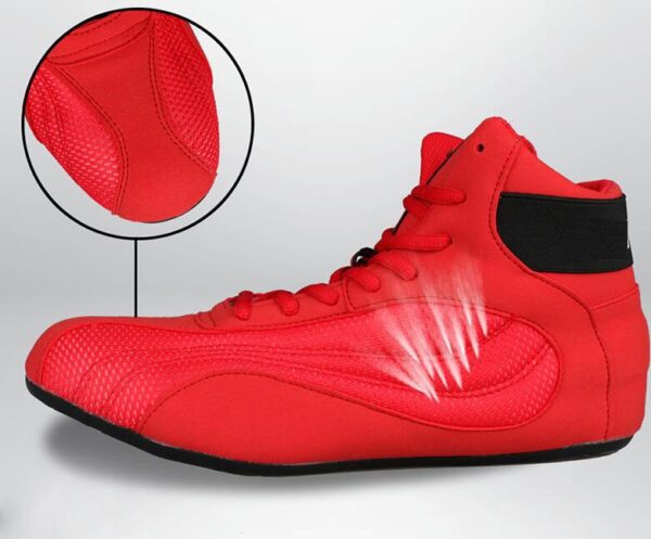 New Adult Boxing Wrestling Sanda shoes sports trainers Unisex Fitness Boots gift