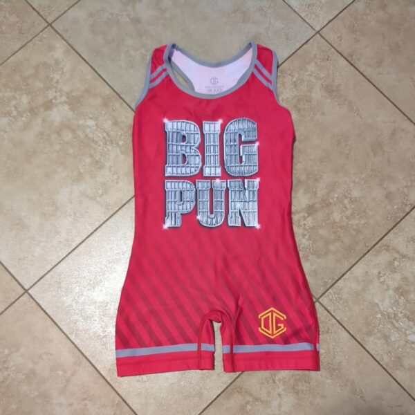 Big Pun Wrestling Singlet *Women's cut* Size XL