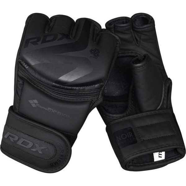 RDX Grappling Glove F15 Matte Black Medium -Open Box