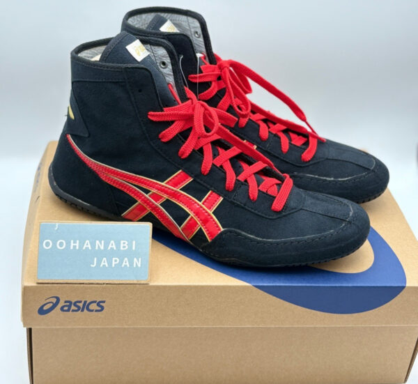 ASICS EX-EO Wrestling Boxing Shoes 1083A001 TWR900 New model Black Red Gold NEW