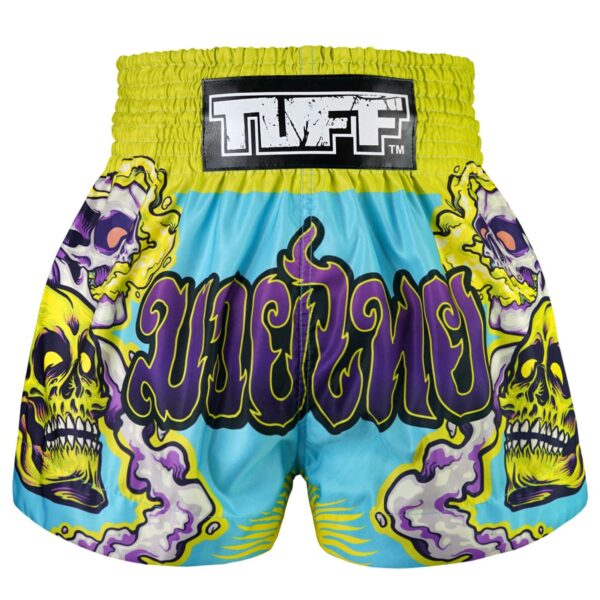 Muay Thai Shorts Boxing Shorts Traditional Style Workout Set MMA Pants (XXL, ...